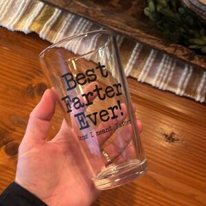 “Best “Farter” 💨 Ever” Novelty Beer Glass